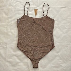 SKIMS SHIMMER CAMI BODYSUIT